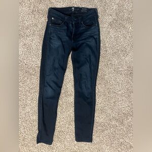 7 For All Mankind Indigo Denim Jeans